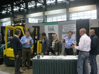 Jim and Todd at the ProMat show in Chicago
